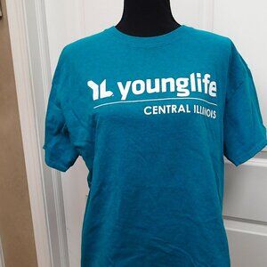 Younglife Greenish Blue Size Ladies Large